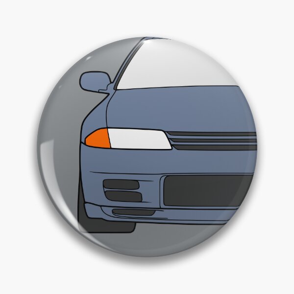 Item preview, Nissan Skyline R32 GTR greyish blue color designed and sold by EdimDesign.
