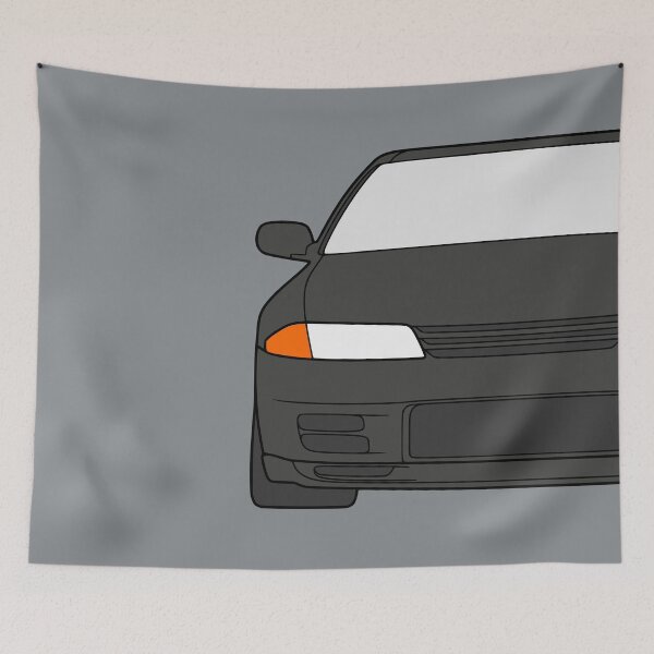 Item preview, Nissan Skyline R32 GTR gun grey color designed and sold by EdimDesign.