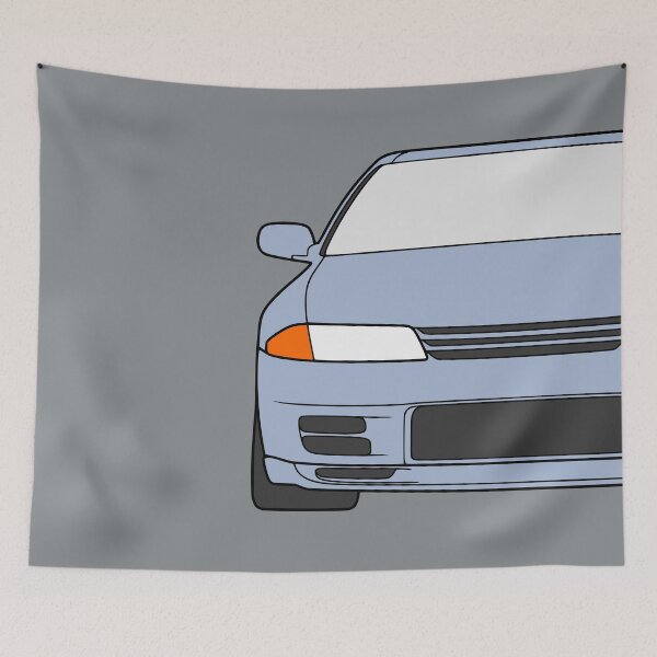 Item preview, Nissan Skyline R32 GTR light blue color designed and sold by EdimDesign.