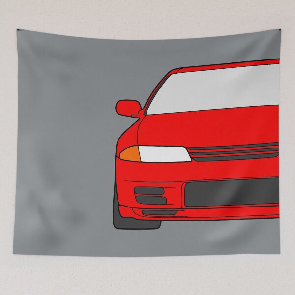 Item preview, Nissan Skyline R32 GTR red color designed and sold by EdimDesign.