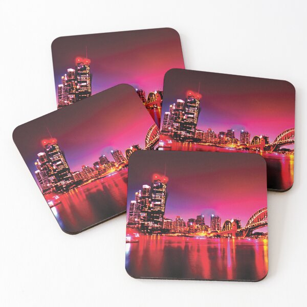 Item preview,  Australia City at Night designed and sold by faizaart.