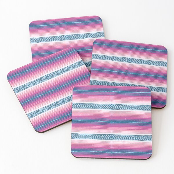 Item preview, Pastel colors mexican serape girly modern aesthetics pattern designed and sold by T-Mex.