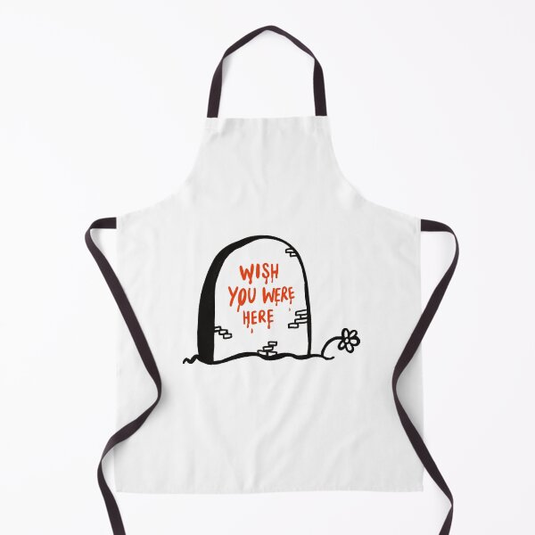 Item preview, Wish you were Here Halloween skeleton dark design  designed and sold by Tropical Blood.