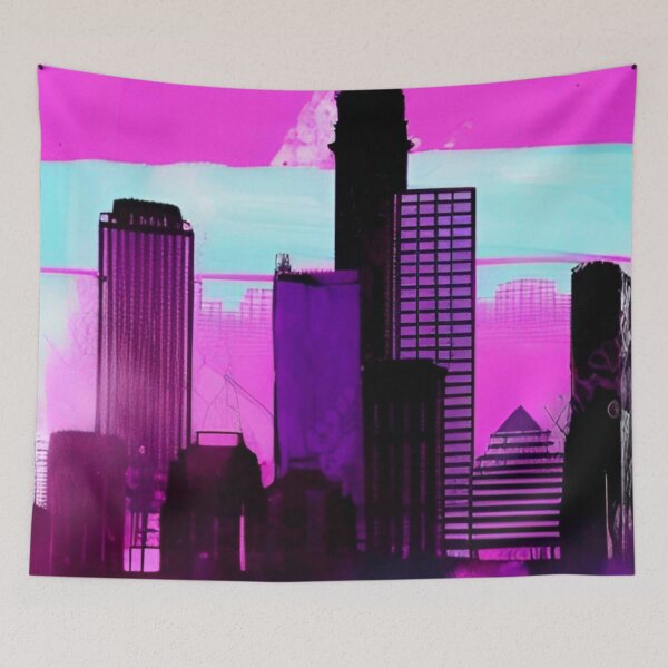 Item preview, Glasgow Skyline designed and sold by Places On Earth.