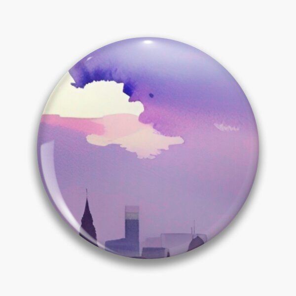 Artikelvorschau, Aquarell der Skyline von Glasgow entworfen und verkauft von Places On Earth.