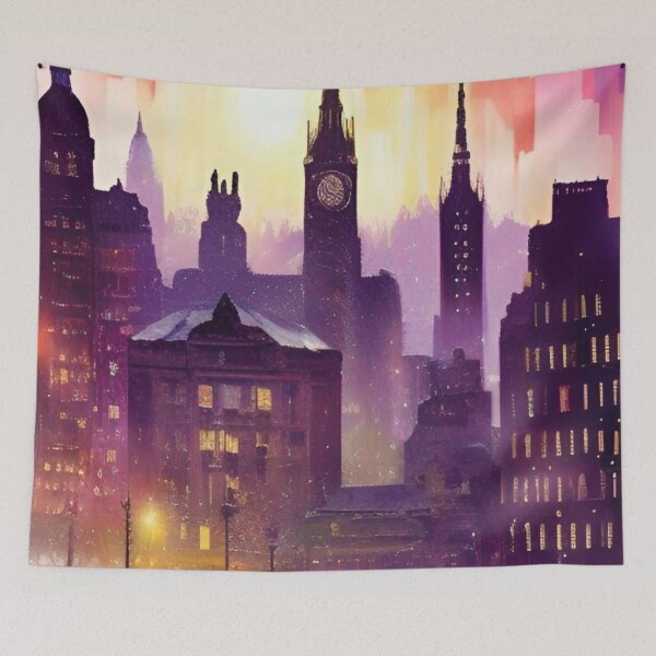 Item preview, Glasgow City Skyline designed and sold by Places On Earth.