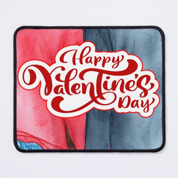 Item preview, Happy Valentine's Day couple holding hands designed and sold by S-and-W-4ever.