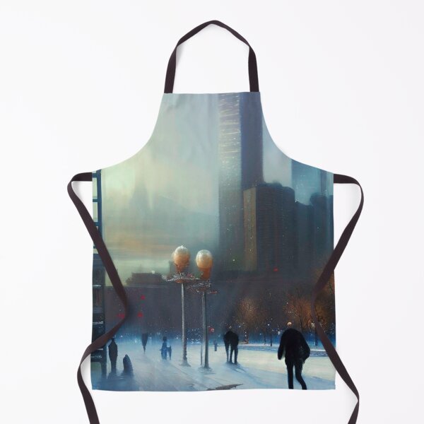 Item preview, Glasgow City Winter Art designed and sold by Places On Earth.