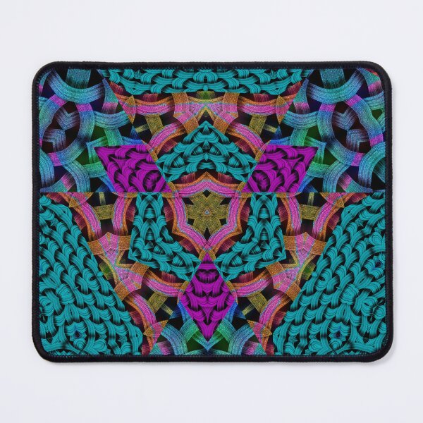 Item preview, EXHILARATING PAINTING BASKET OF COLORFUL WEAVES ABSTRACT GEOMETRIC PATTERNS designed and sold by Ralek.