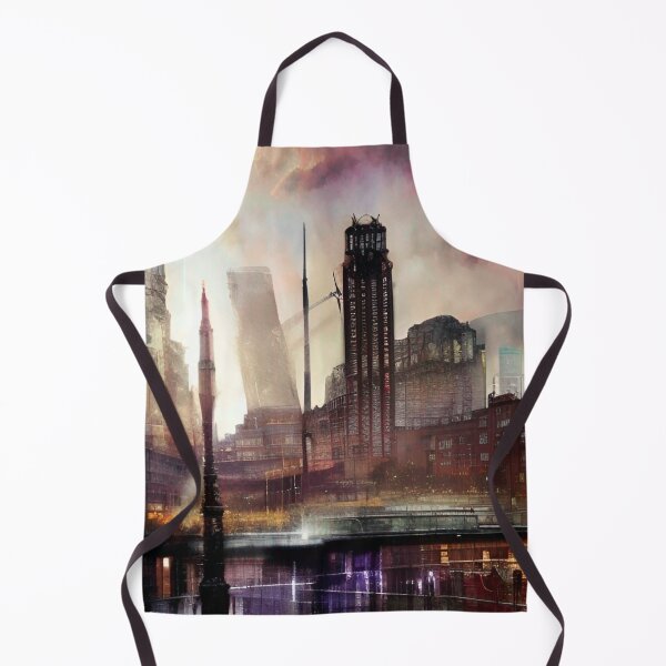 Item preview, Glasgow Skyline Painting designed and sold by Places On Earth.