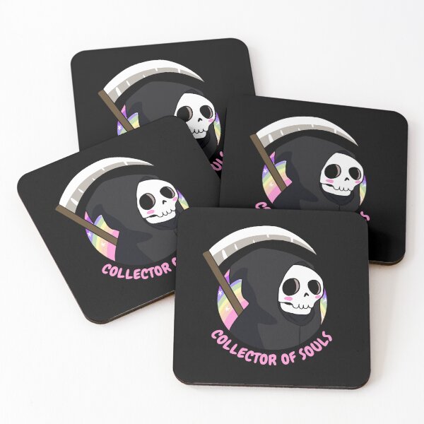 Item preview,  Cute grim reaper - Collector of souls designed and sold by Yarafantasyart.
