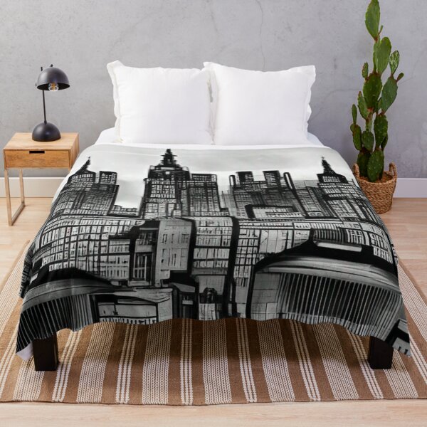 Artikelvorschau, Glasgow-Skyline entworfen und verkauft von Places On Earth.