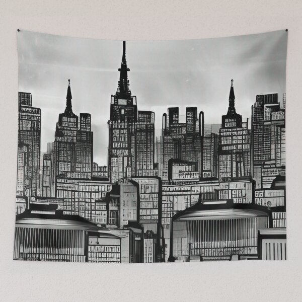 Artikelvorschau, Glasgow-Skyline entworfen und verkauft von Places On Earth.