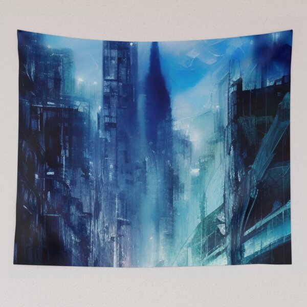 Artikelvorschau, Glasgow-Skyline entworfen und verkauft von Places On Earth.