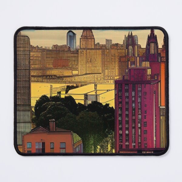 Item preview, Glasgow City Skyline designed and sold by Places On Earth.