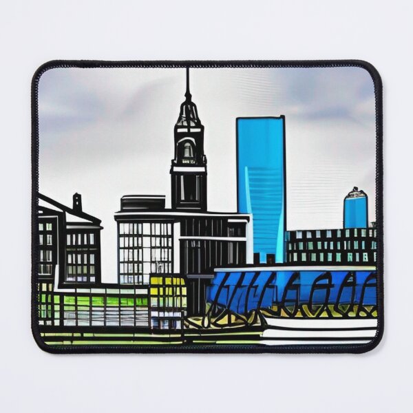 Item preview, Glasgow Skyline designed and sold by Places On Earth.