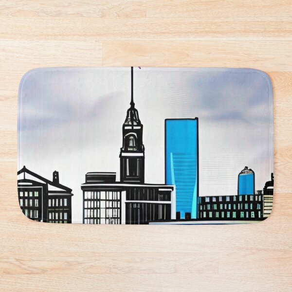 Artikelvorschau, Glasgow-Skyline entworfen und verkauft von Places On Earth.