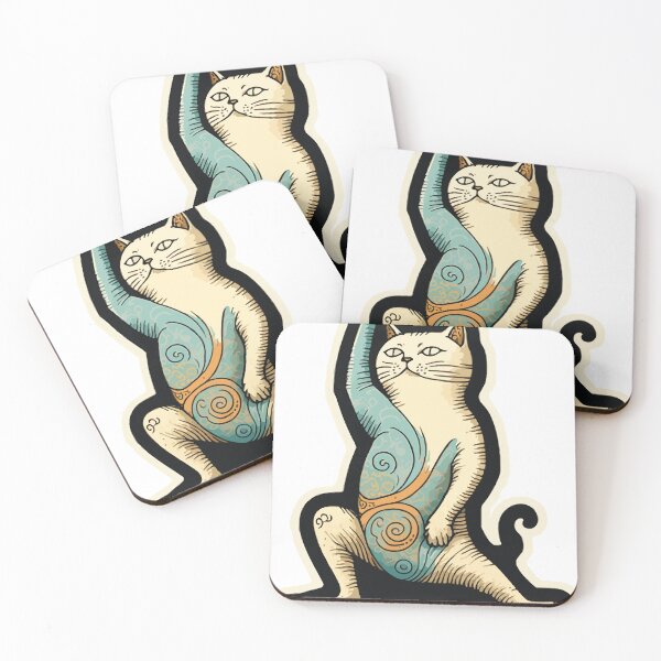 Item preview, Yoga Cat designed and sold by Meloncholai.