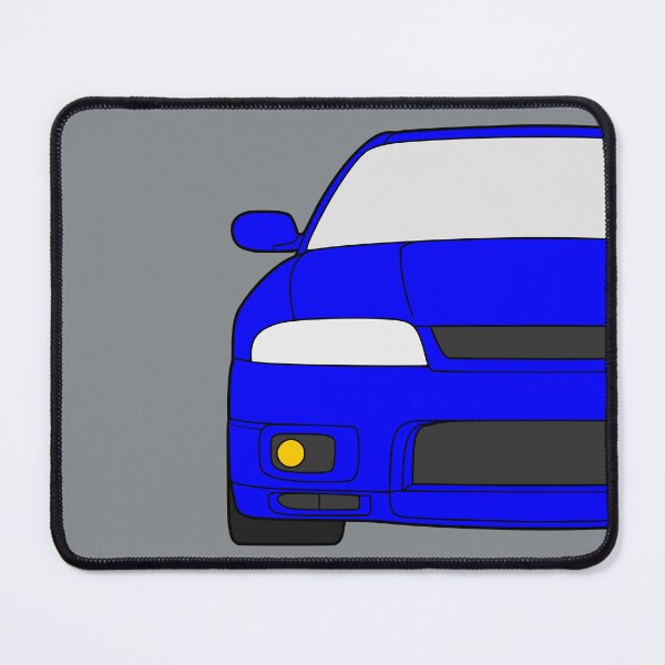 Item preview, Nissan Skyline R33 GTR blue color designed and sold by EdimDesign.
