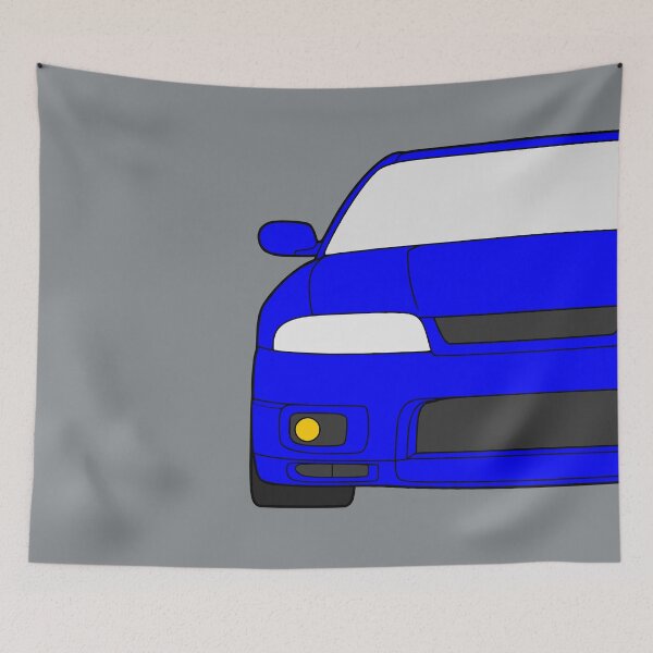 Item preview, Nissan Skyline R33 GTR blue color designed and sold by EdimDesign.