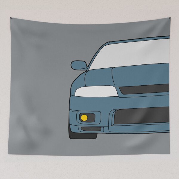 Item preview, Nissan Skyline R33 GTR bluish green color designed and sold by EdimDesign.