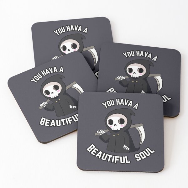 Item preview, Funny Grim Reaper - you have a beautiful soul designed and sold by Yarafantasyart.