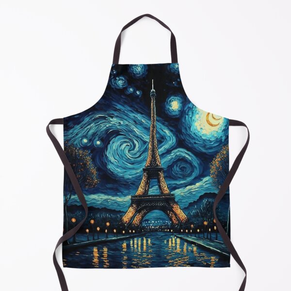 Item preview, Starry Night In Paris - Oil on Canvas designed and sold by Mitch-Angelo.