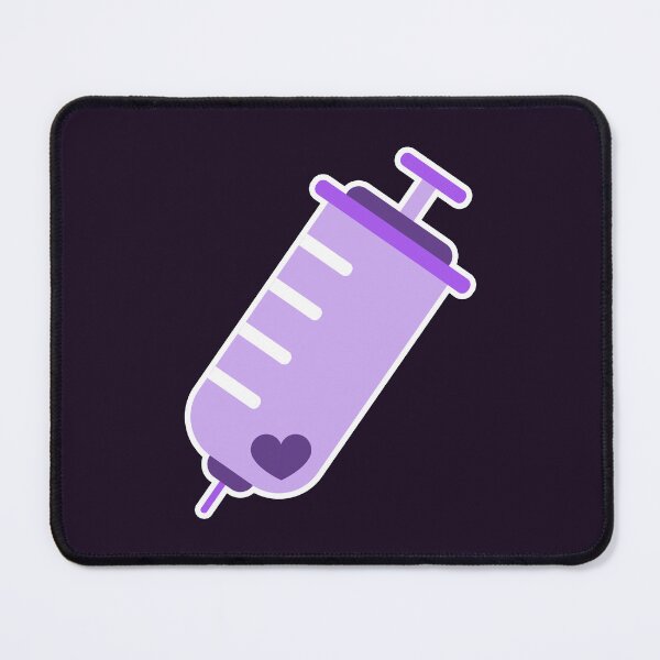 Item preview, Purple Kawaii Syringe  designed and sold by sasyall.
