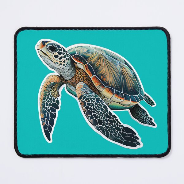 Item preview, Sea Turtle in natural Colors / Safe them Turtles designed and sold by Fitbys.