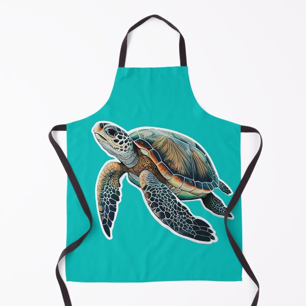 Item preview, Sea Turtle in natural Colors / Safe them Turtles designed and sold by Fitbys.