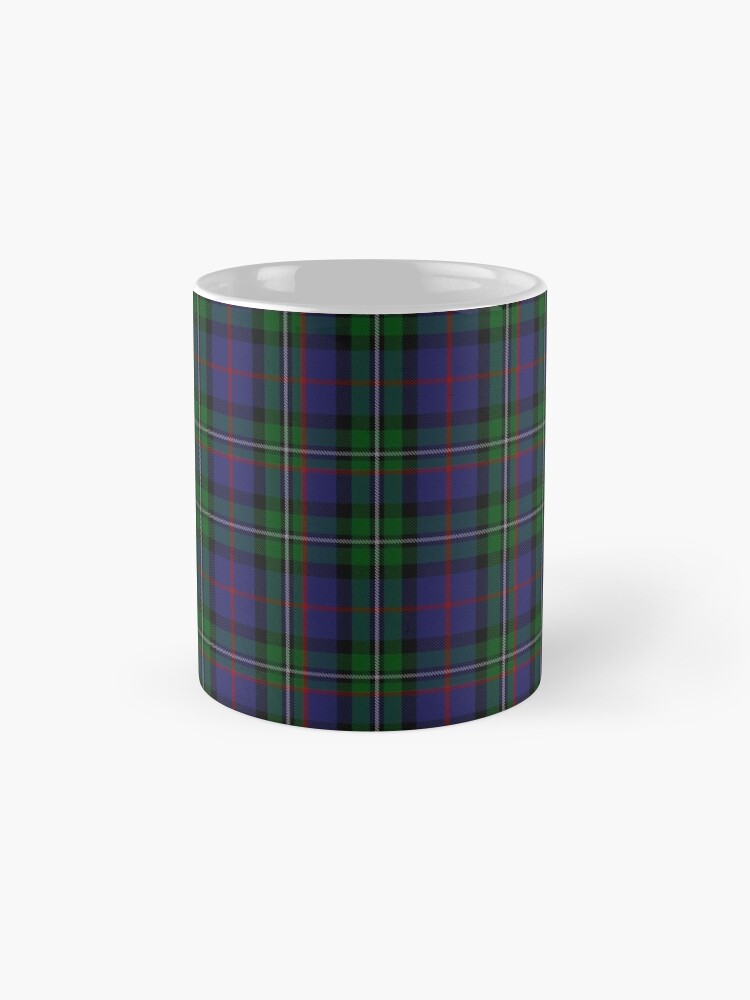 Alternate view of McPhail Hunting Tartan with Clan Name Mug