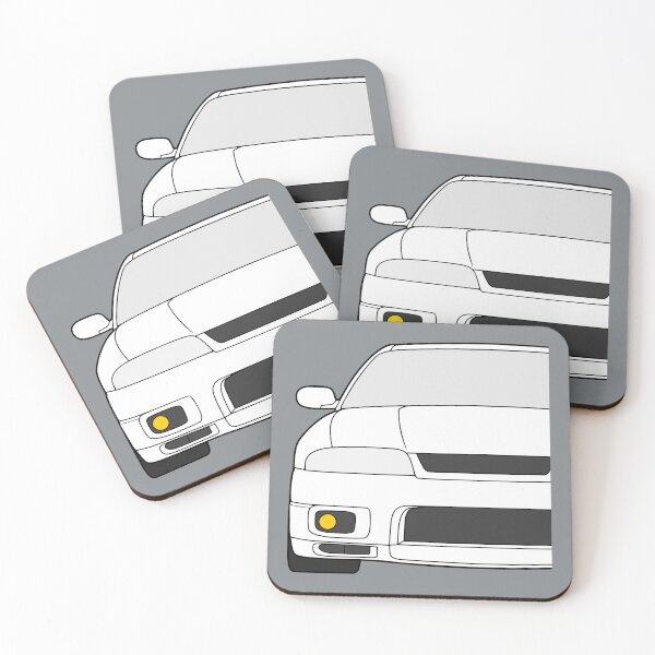 Item preview, Nissan Skyline R33 GTR white color designed and sold by EdimDesign.