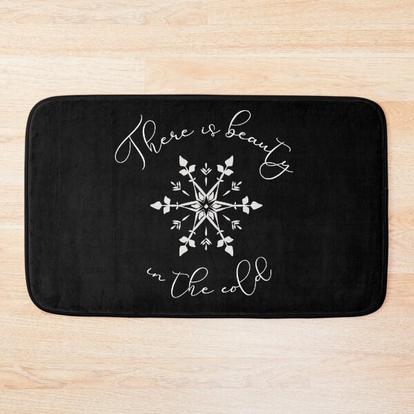 Item preview, There Is Beauty in the Cold - Winter Snowflake designed and sold by CreativNode.