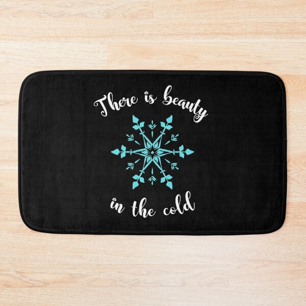 Item preview, There Is Beauty in the Cold - Winter Snowflake designed and sold by CreativNode.