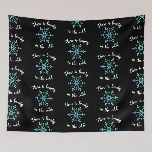 Item preview, There Is Beauty in the Cold - Winter Snowflake designed and sold by CreativNode.