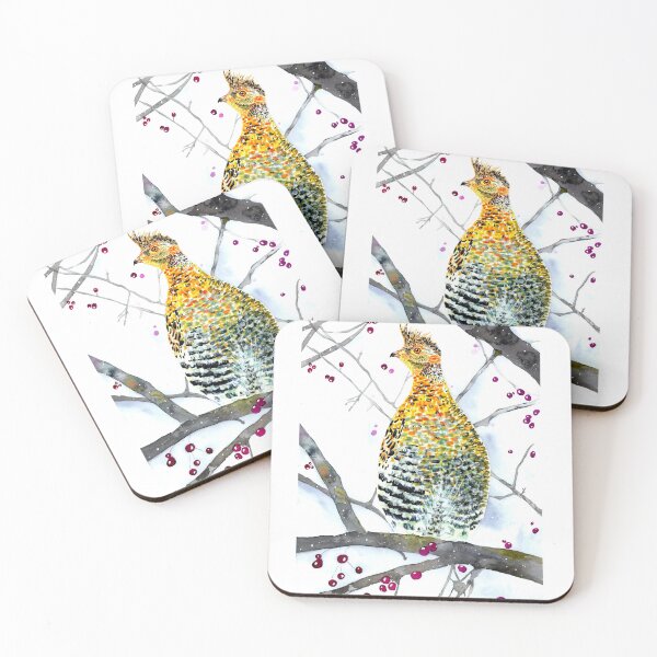 Item preview, Ruffed Grouse in Winter designed and sold by Sonoran Glimmer.