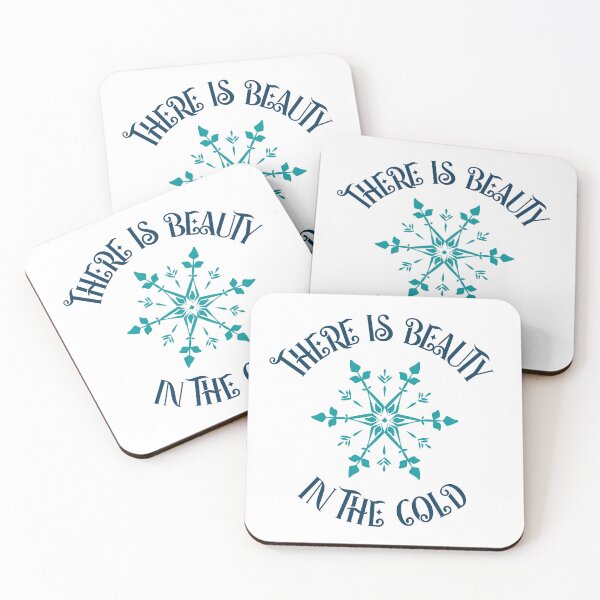 Item preview, There Is Beauty in the Cold - Winter Snowflake designed and sold by CreativNode.