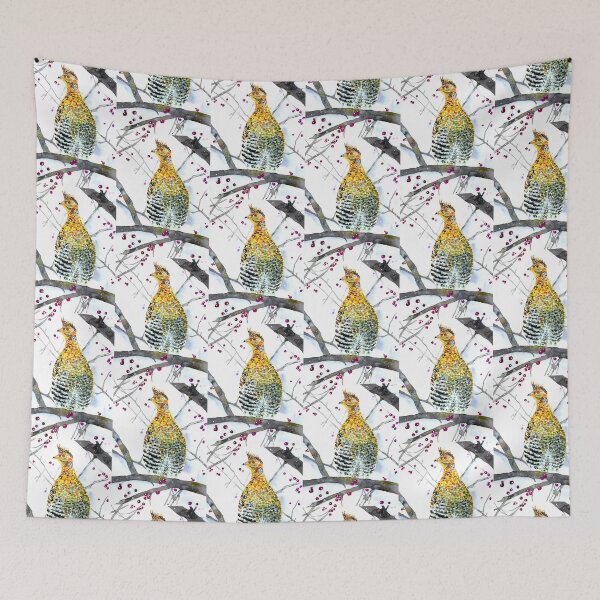 Item preview, Ruffed Grouse in Winter designed and sold by Sonoran Glimmer.