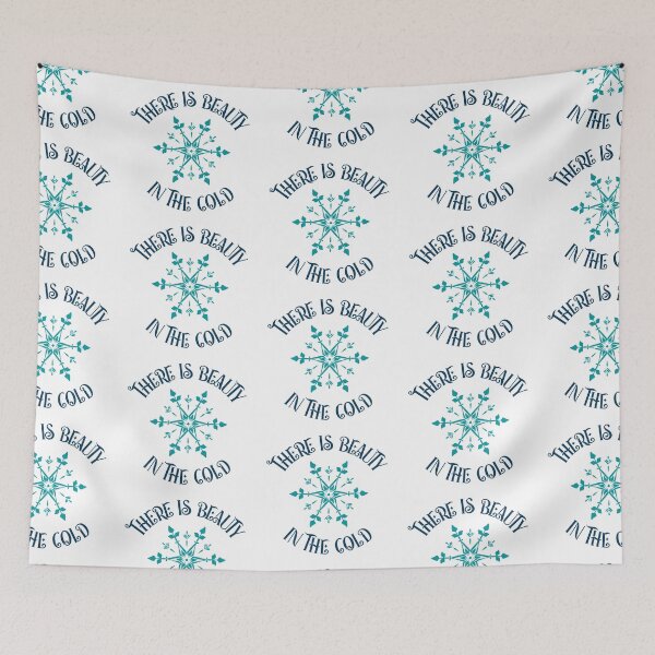 Item preview, There Is Beauty in the Cold - Winter Snowflake designed and sold by CreativNode.