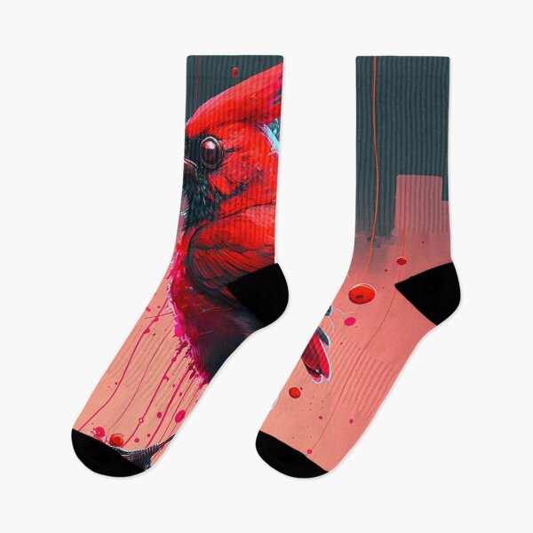 Item preview, Cyberpunk Cardinal Bird designed and sold by UncannyCanvas.