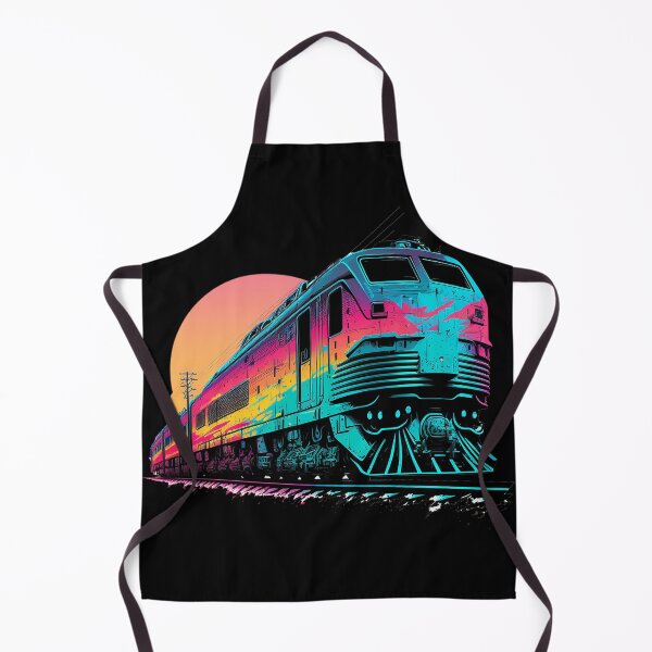Item preview, Train Graphic Synthwave designed and sold by ArtShanth.