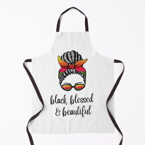 Item preview, Black,blessed and beautiful  designed and sold by Lessonsprint.