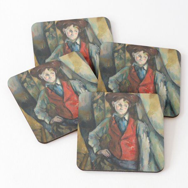 Item preview, Paul Cézanne - Boy in a Red Waistcoat designed and sold by Vintage Wall Art.