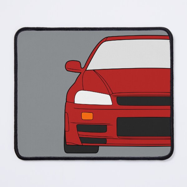 Item preview, Nissan Skyline R34 GTR active red color designed and sold by EdimDesign.
