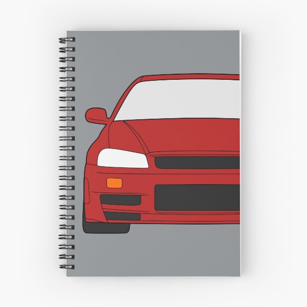 Item preview, Nissan Skyline R34 GTR active red color designed and sold by EdimDesign.