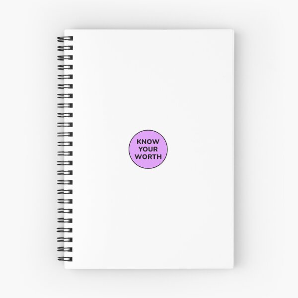 Item preview, Know your worth - self esteem positive affirmations designed and sold by Inspirationmotivation.