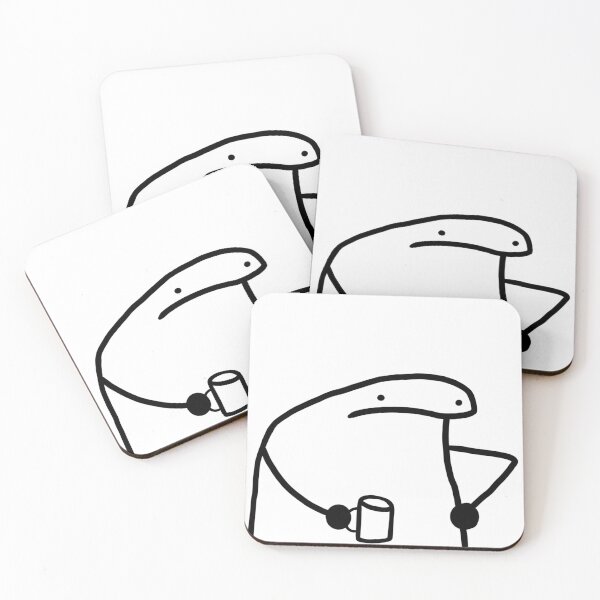 Item preview, Annoyed Flork with Mug designed and sold by Greyghostsco.