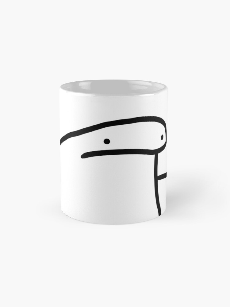 Annoyed Flork with Mug Sticker for Sale by Greyghostsco