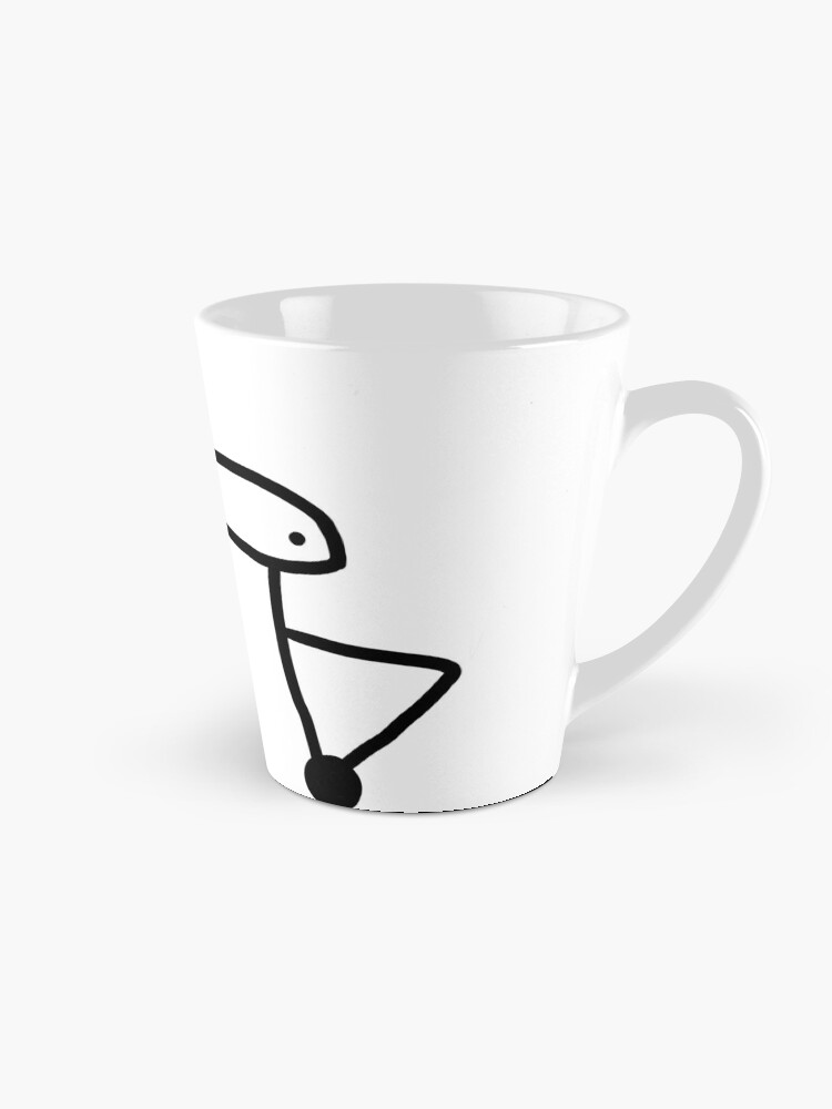 Annoyed Flork with Mug Sticker for Sale by Greyghostsco