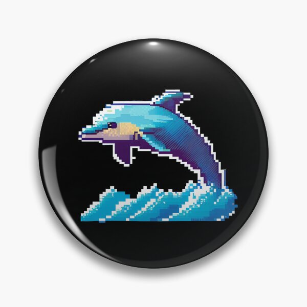 Item preview, Cute little dolphin. designed and sold by Pixelarium.